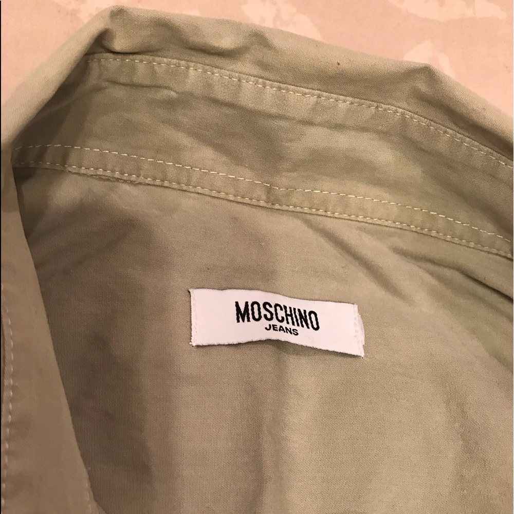 Moschino Men’s Long-sleeve Button-Down XL